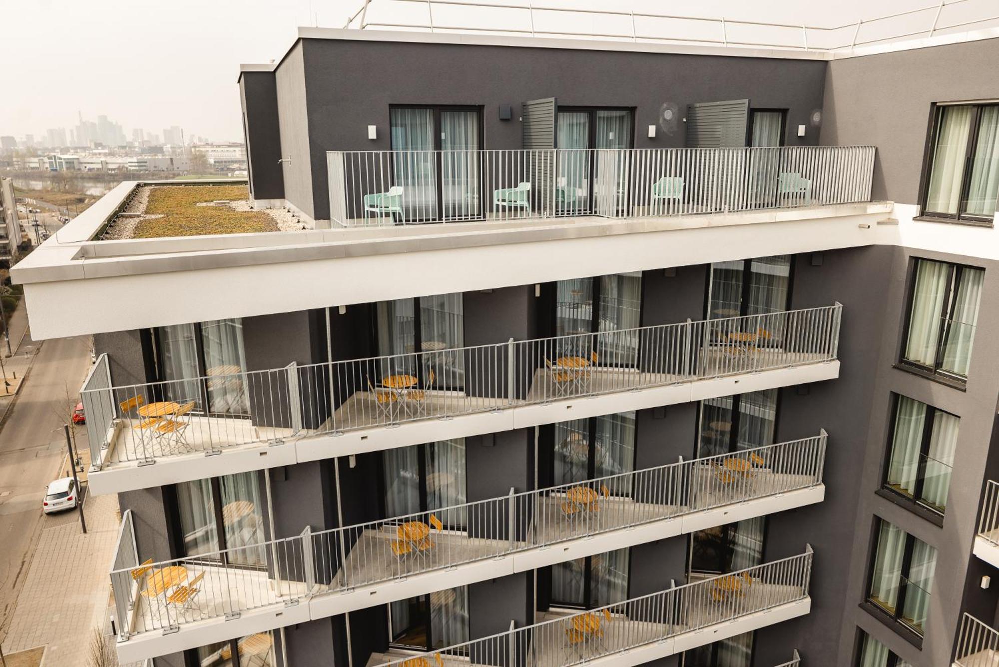 Rioca Hafeninsel Posto 8 Aparthotel Offenbach am Main Exterior foto